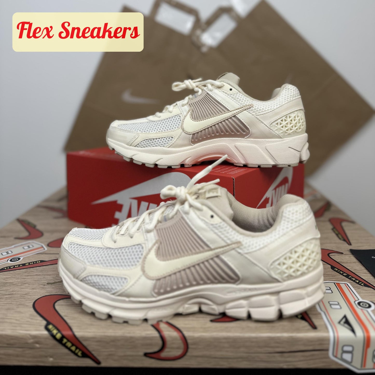Zoom Vomero 5 Pale-Ivory