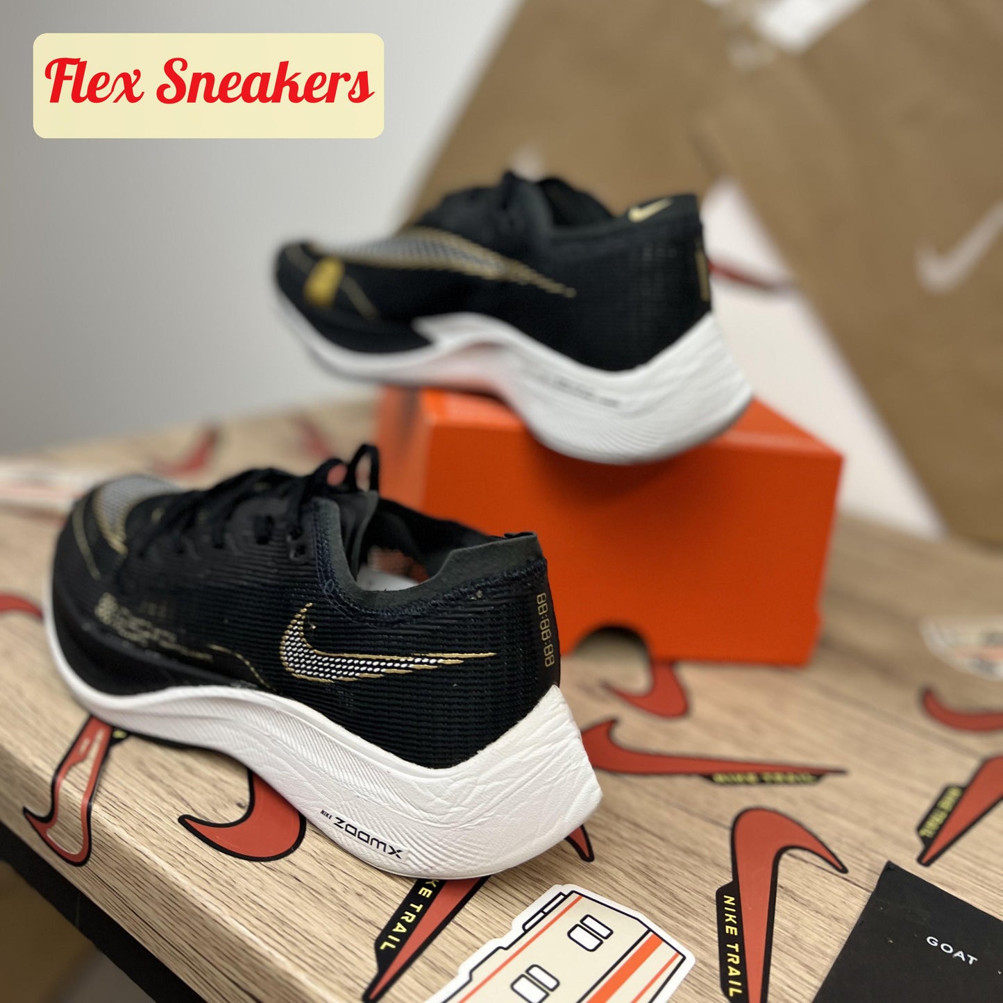 ZoomX Vaporfly Next% 2 Black/Metallic-Gold