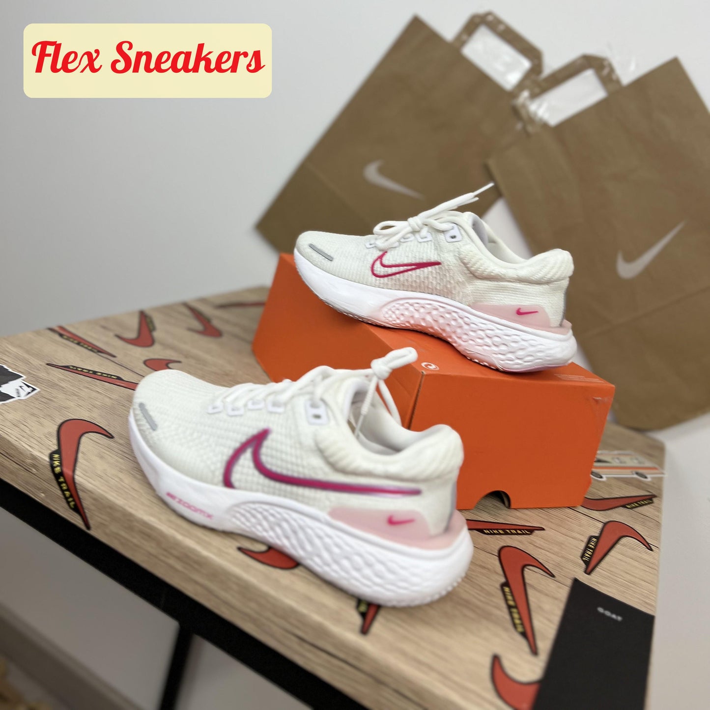 ZoomX Invincible Run FK 2 White/Pink