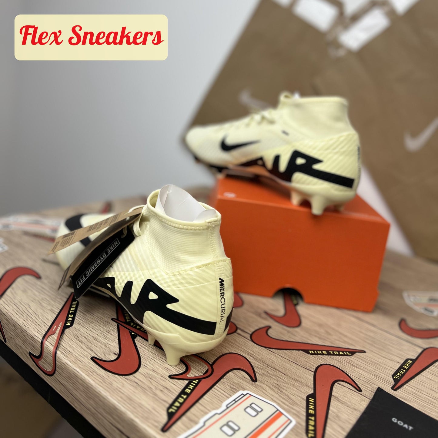 Zoom Superfly 9 Academy FG/MG Lemonade