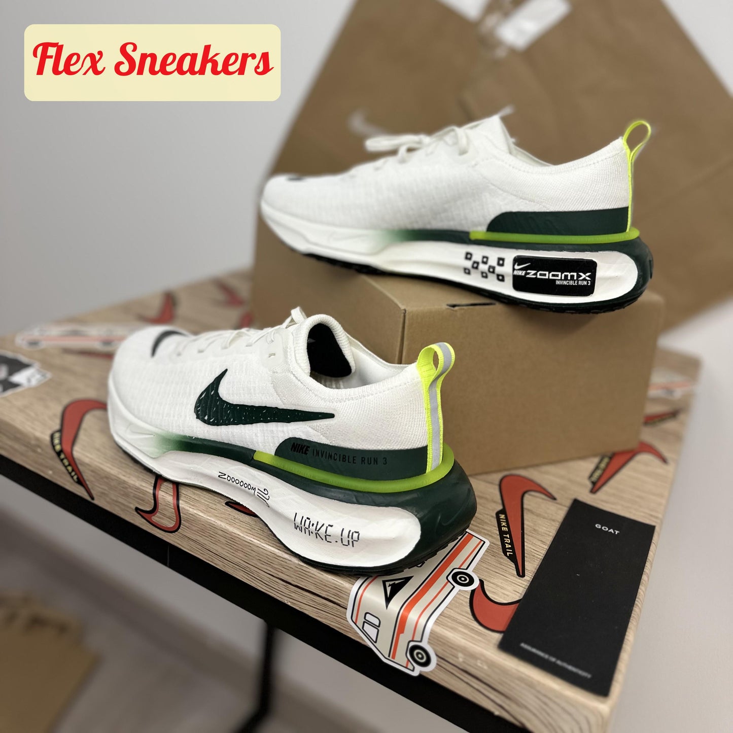 ZoomX Invincible Run FK3 Pro-Green