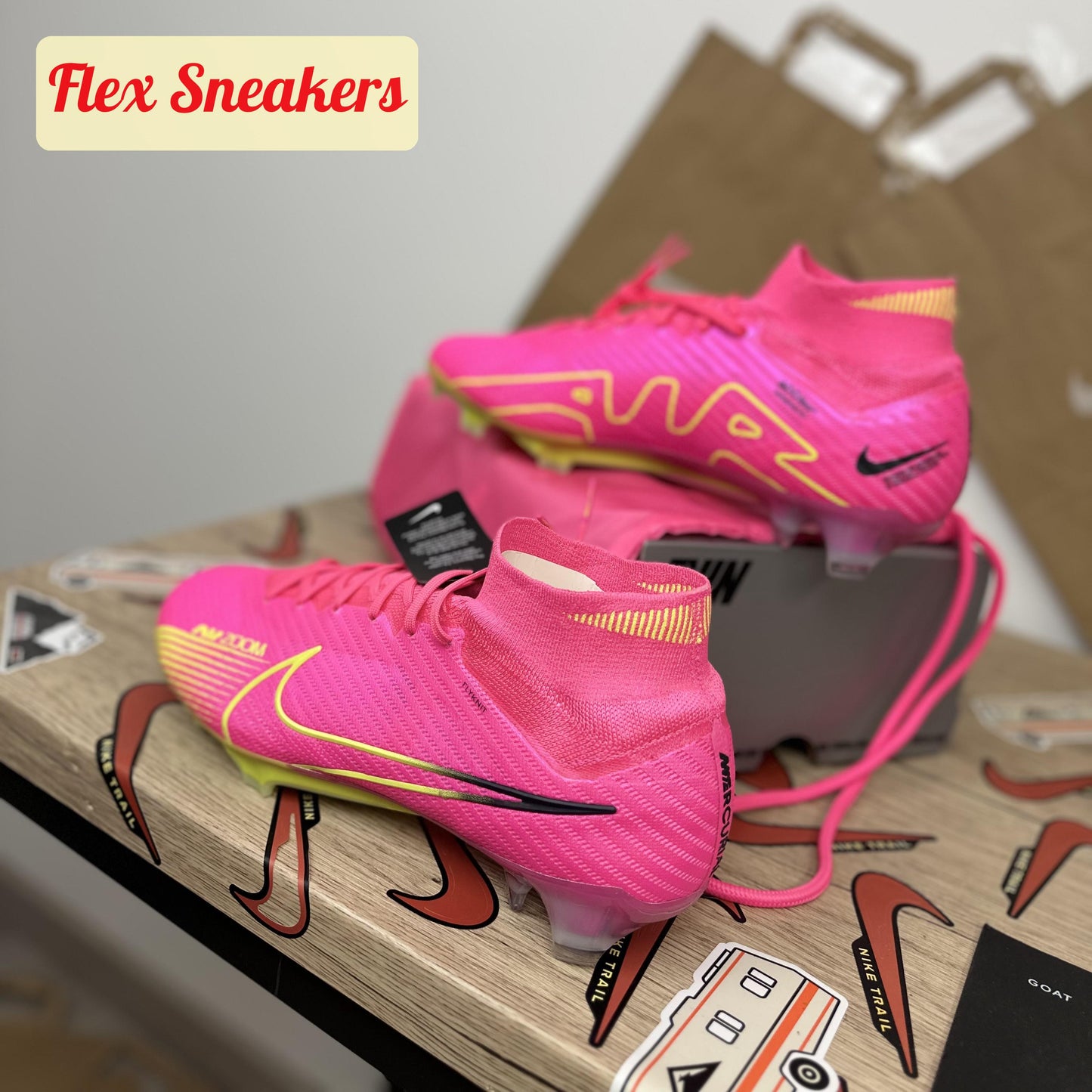 Zoom Superfly 9 Elite FG Pink