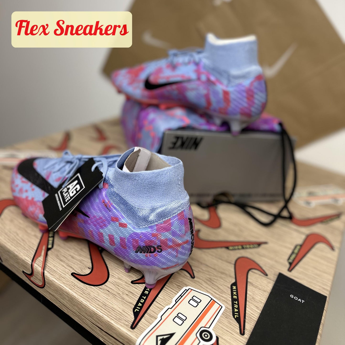 ZM Superfly 9 MDS Elite AG-Pro Blue/Pink