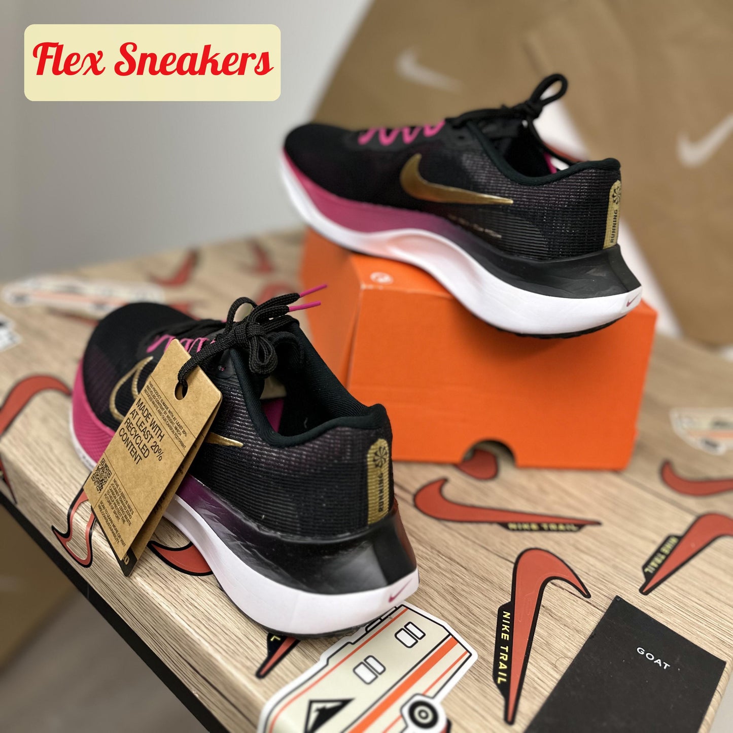 Zoom Fly 5 Black/Metallic-Gold