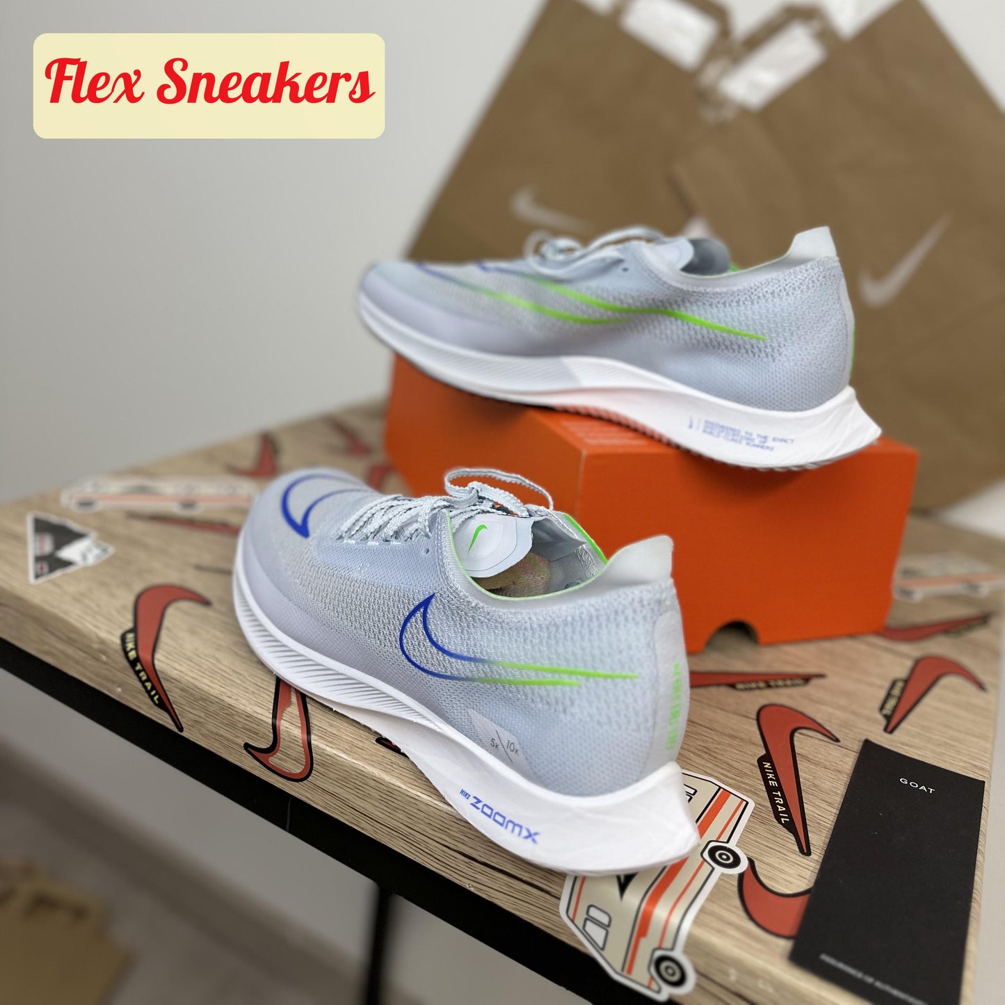 ZoomX Streakfly Grey/Green