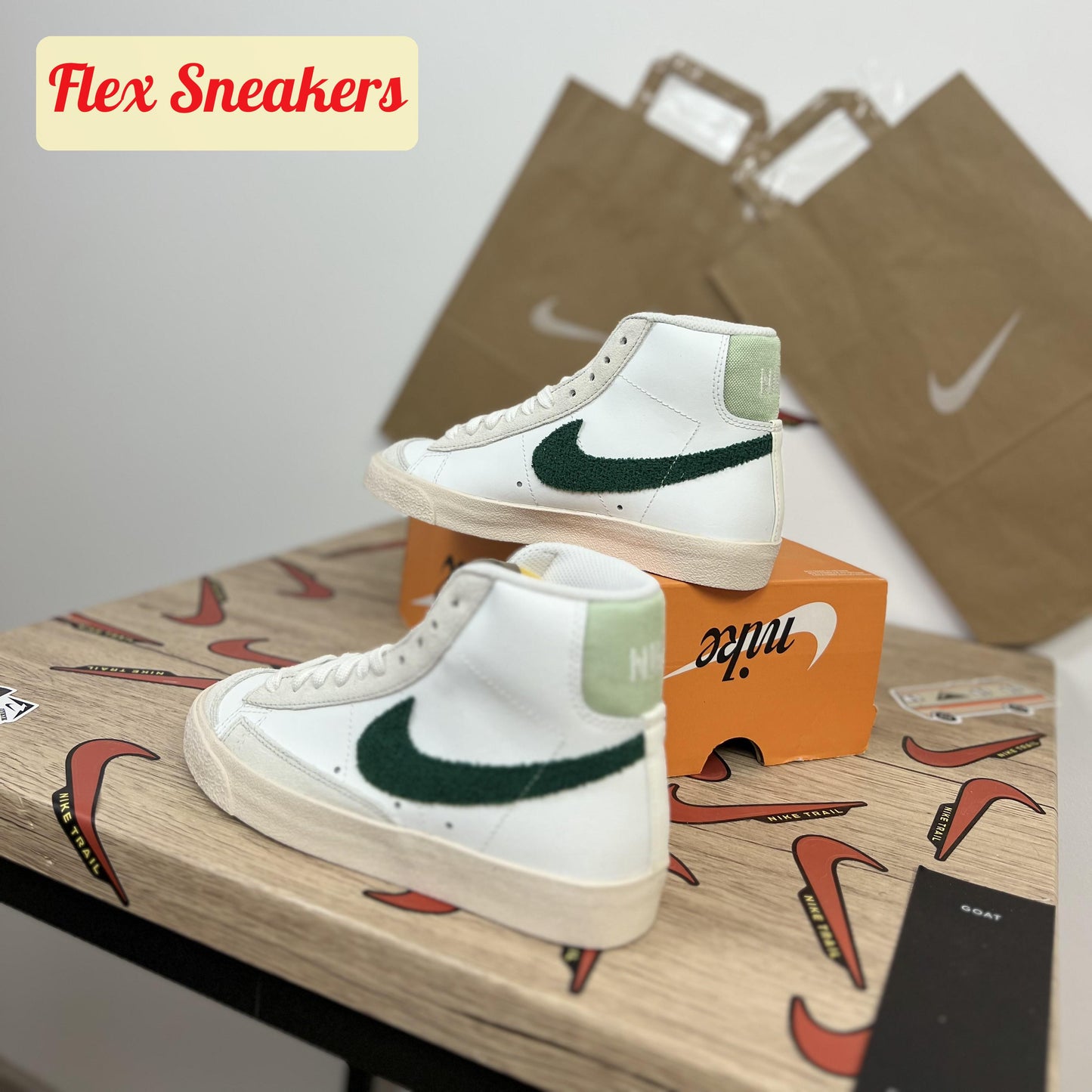 W Blazer Mid '77 Vintage Summit-White