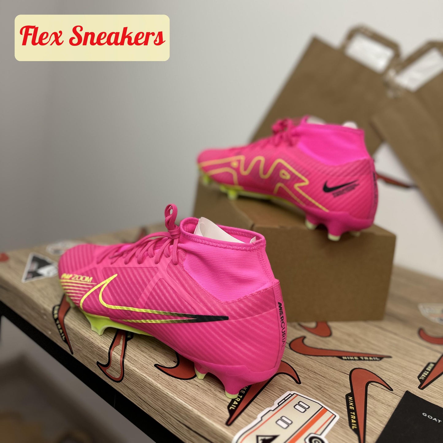 Zoom Superfly 9 Academy FG/MG Pink