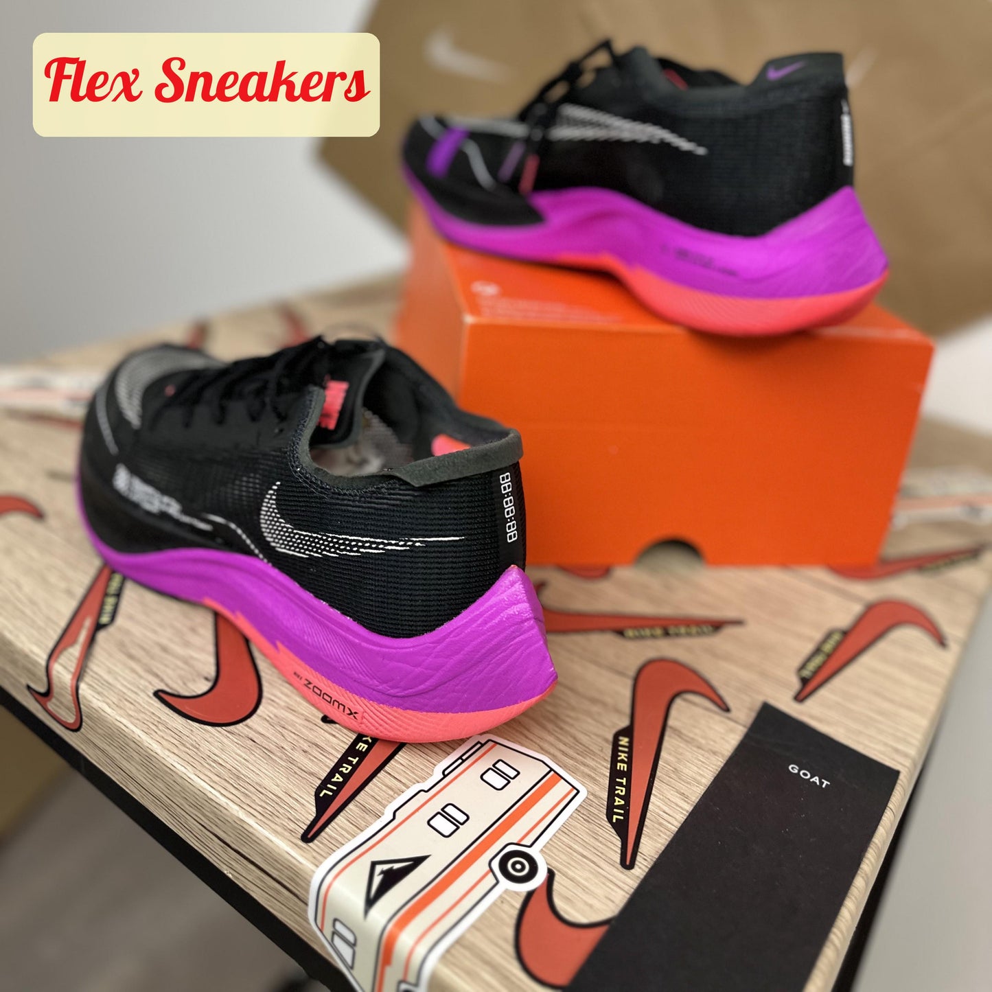 ZoomX Vaporfly Next% 2 Black/Flash-Crimson
