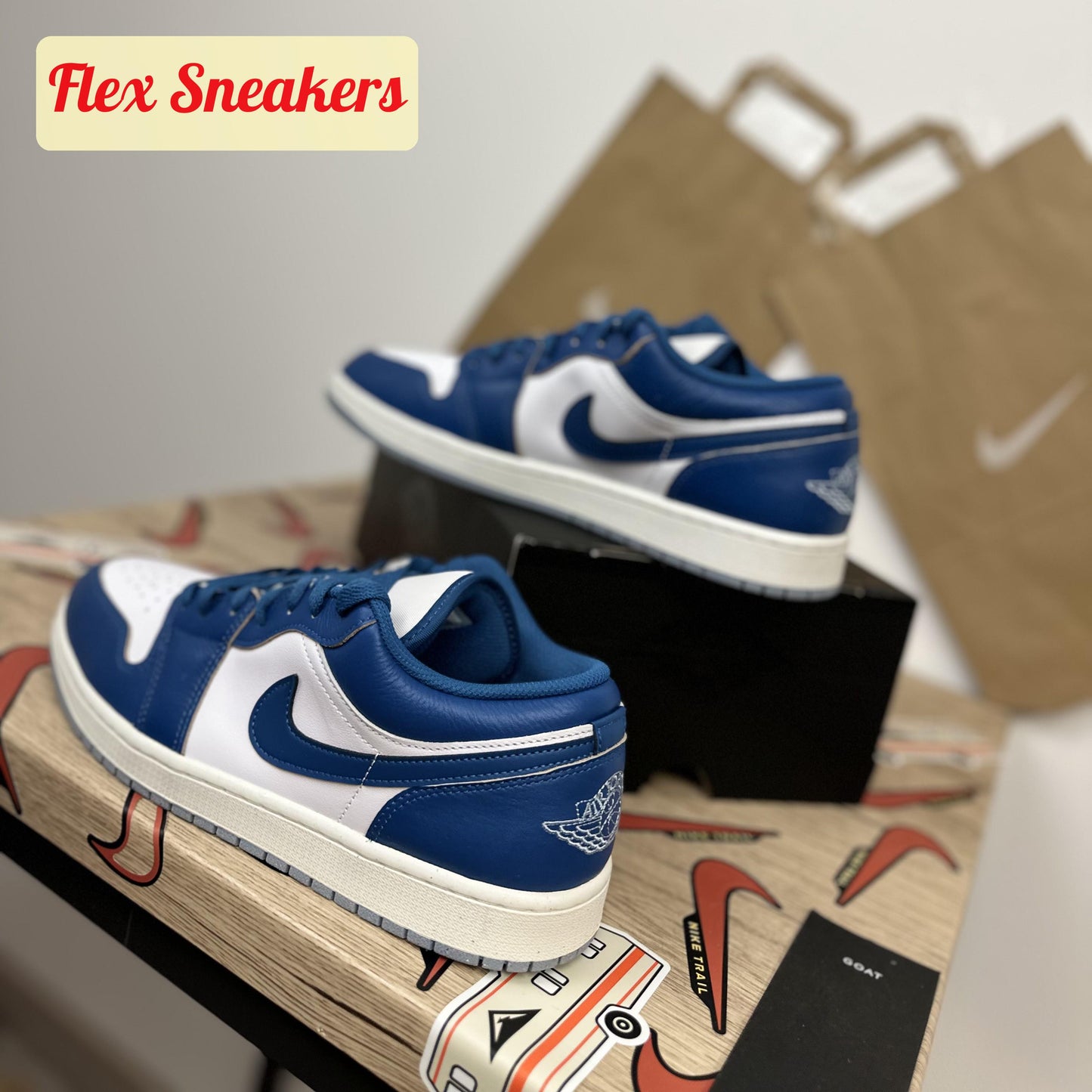 Air Jordan 1 Low SE Industrial-Blue