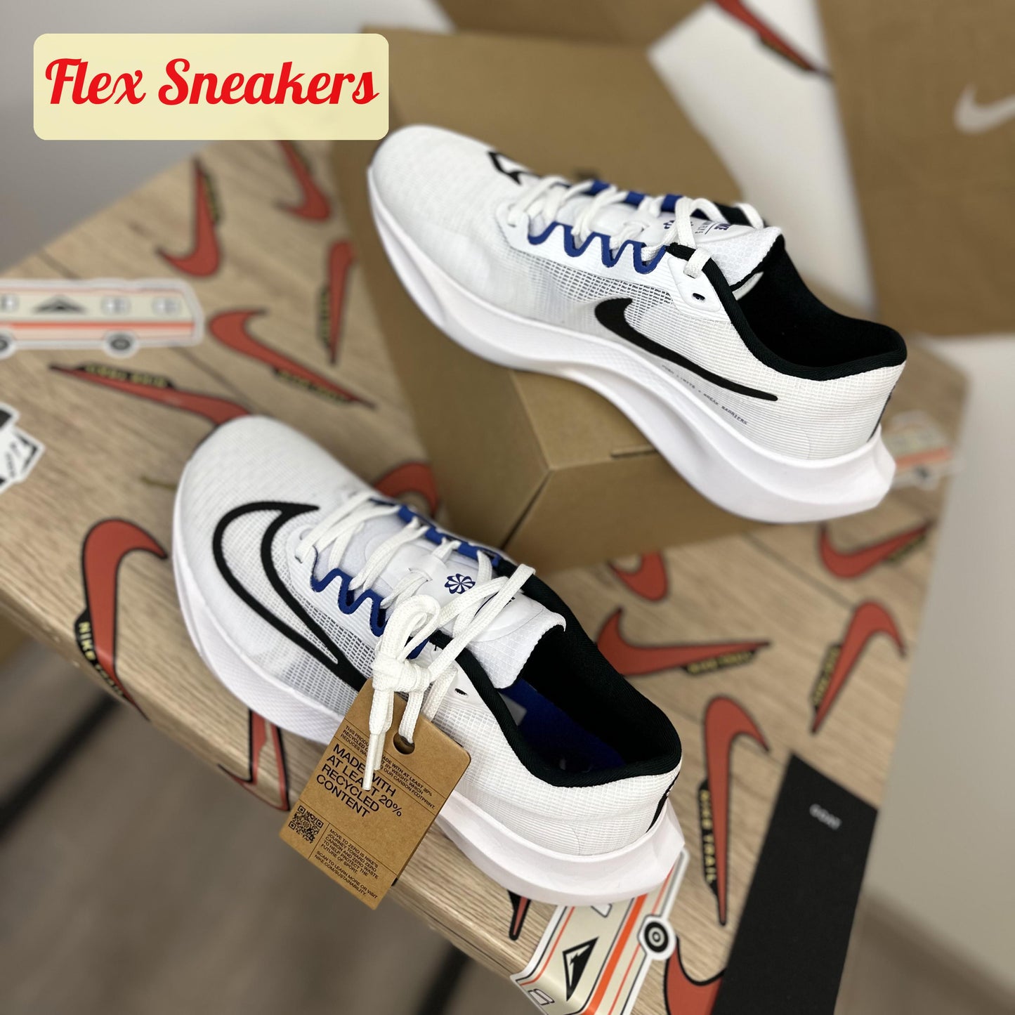 Zoom Fly 5 Royal-White