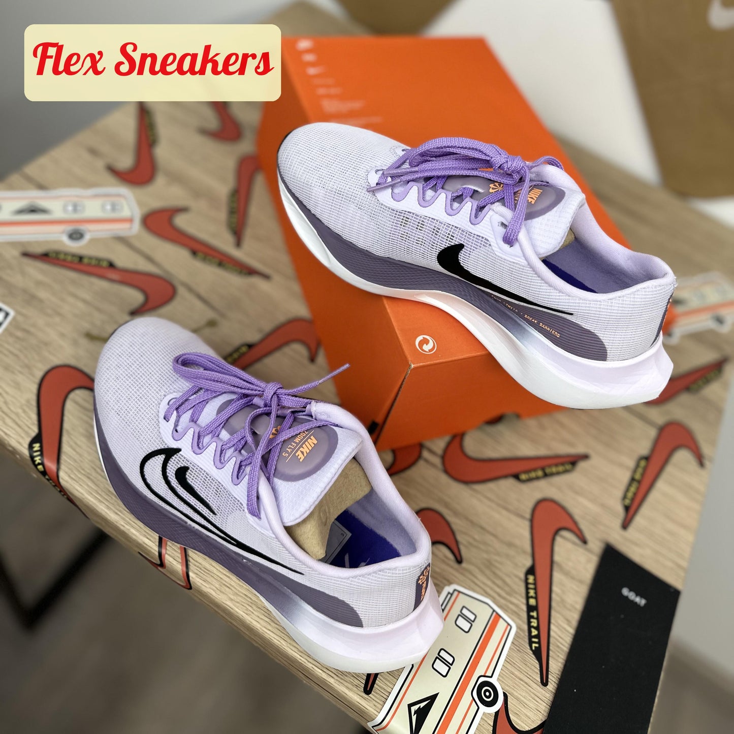 Zoom Fly 5 Barely-Grape