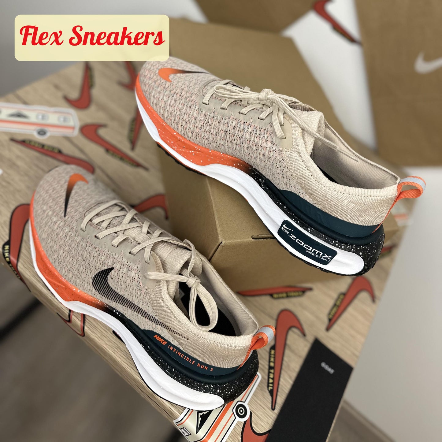 ZoomX Invincible Run FK3 Oatmeal