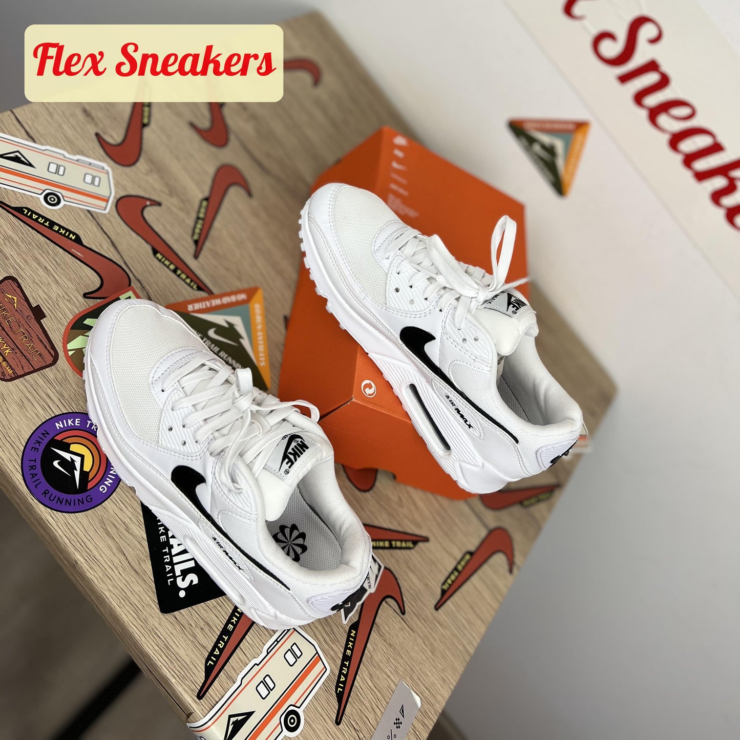 Air Max 90 White/Black