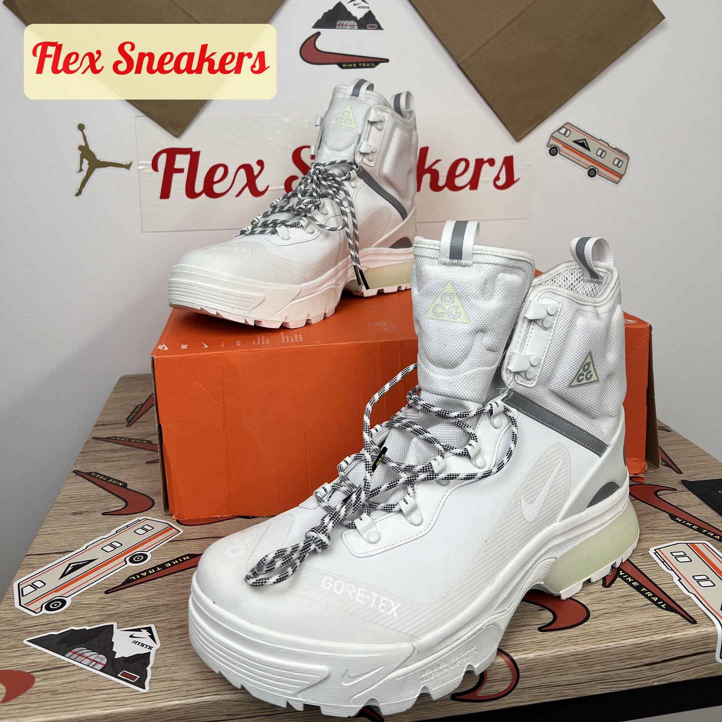 AGC Zoom Gaiadome Gore-Tex White