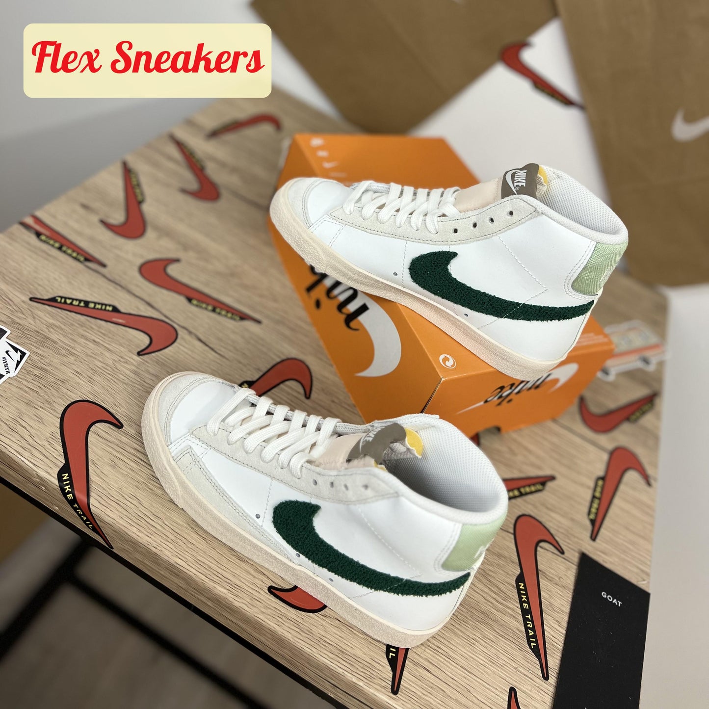 W Blazer Mid '77 Vintage Summit-White