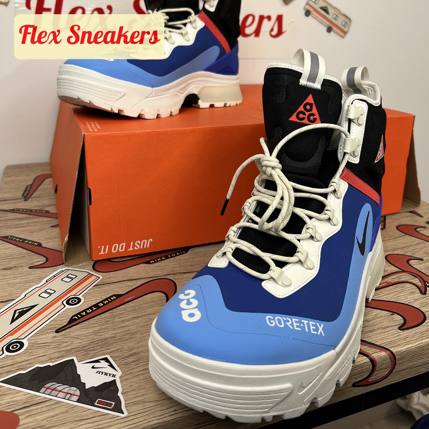 AGC Zoom Gaiadome Gore-Tex Blue