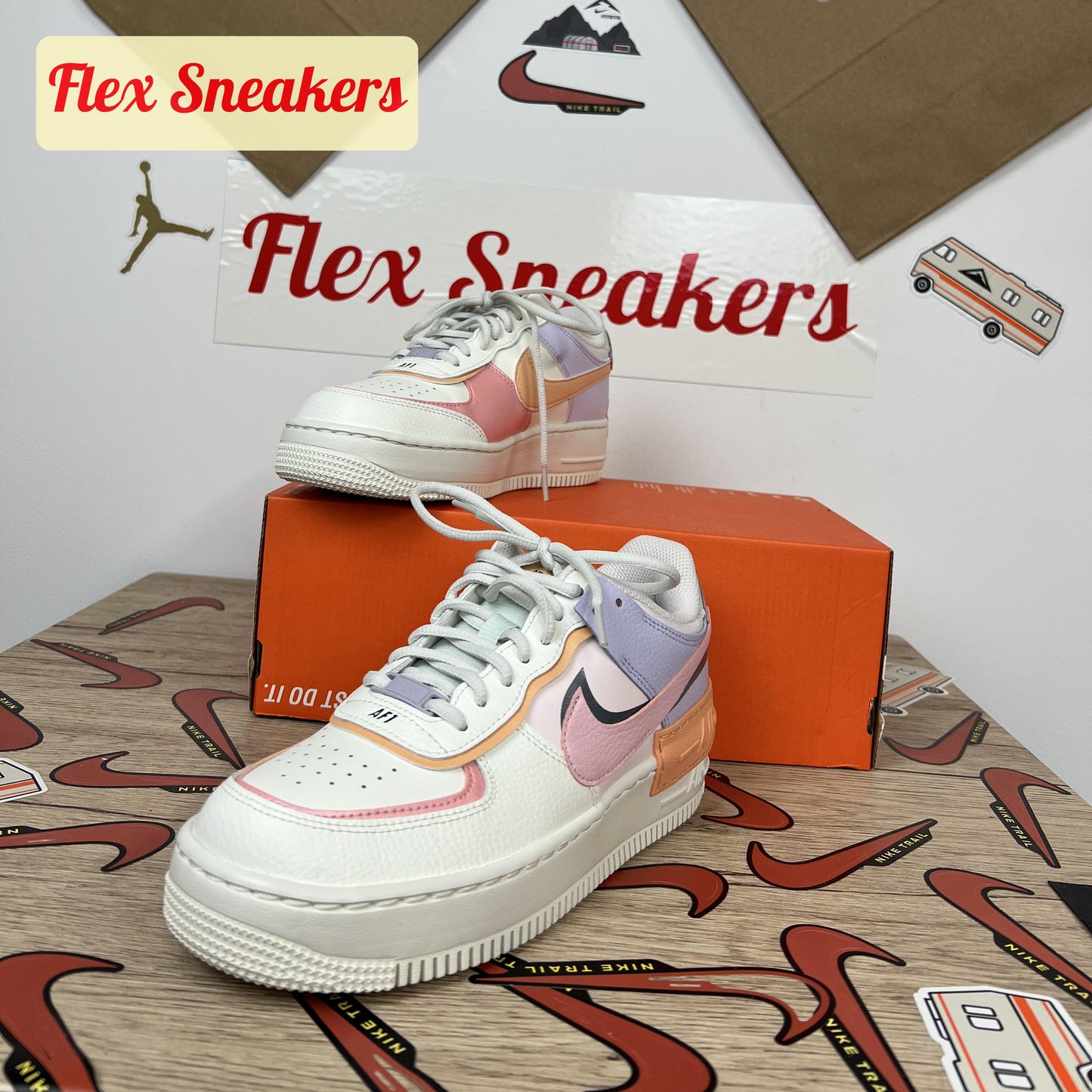 AF1 Shadow Pink-Glaze