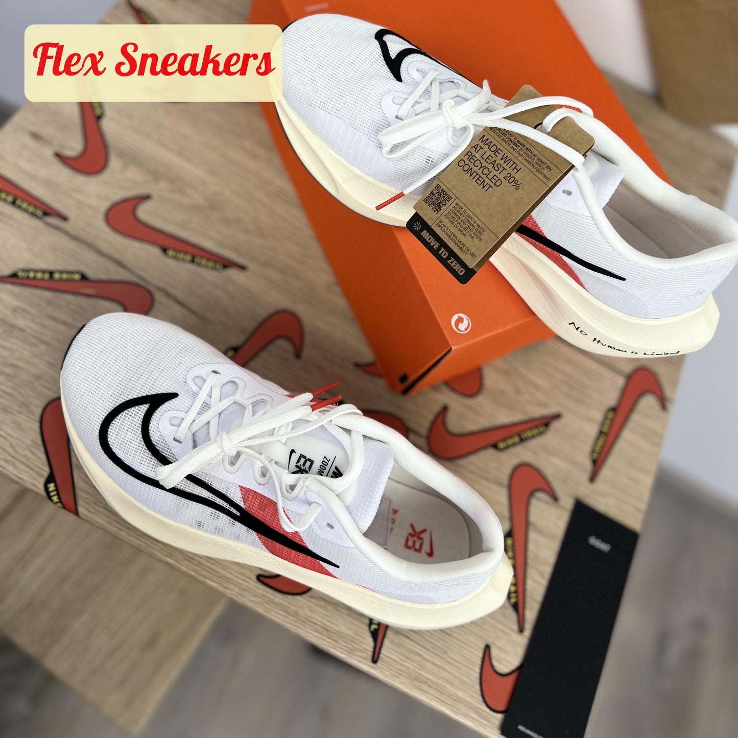 Zoom Fly 5 EK White/Chile-Red
