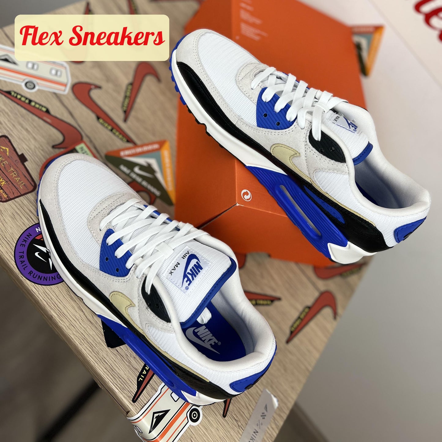 Air Max 90 NN White/Metalic-Gold