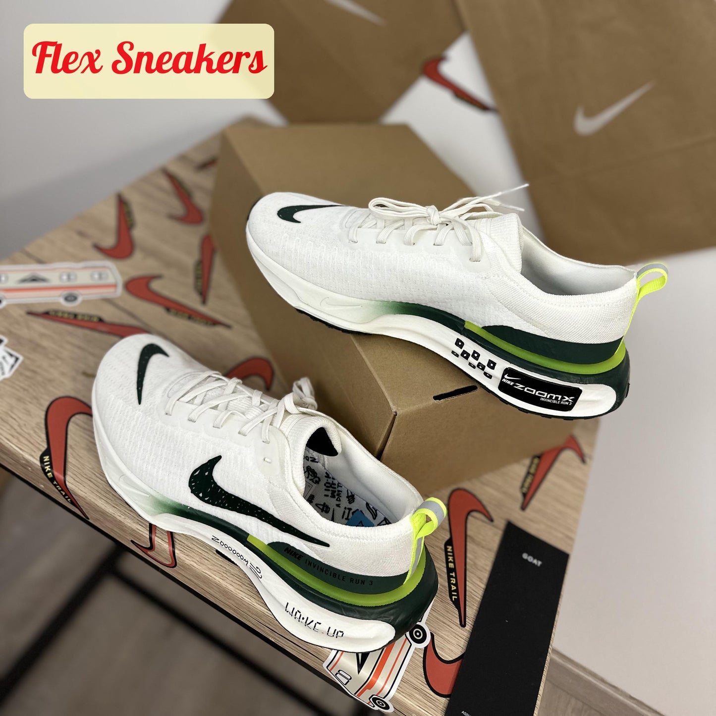 ZoomX Invincible Run FK3 Pro-Green