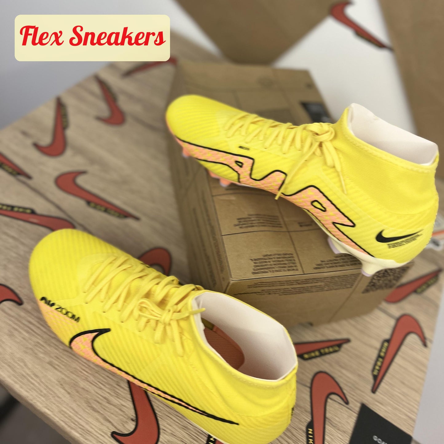 Zoom Superfly 9 Academy FG/MG Yellow-Strike