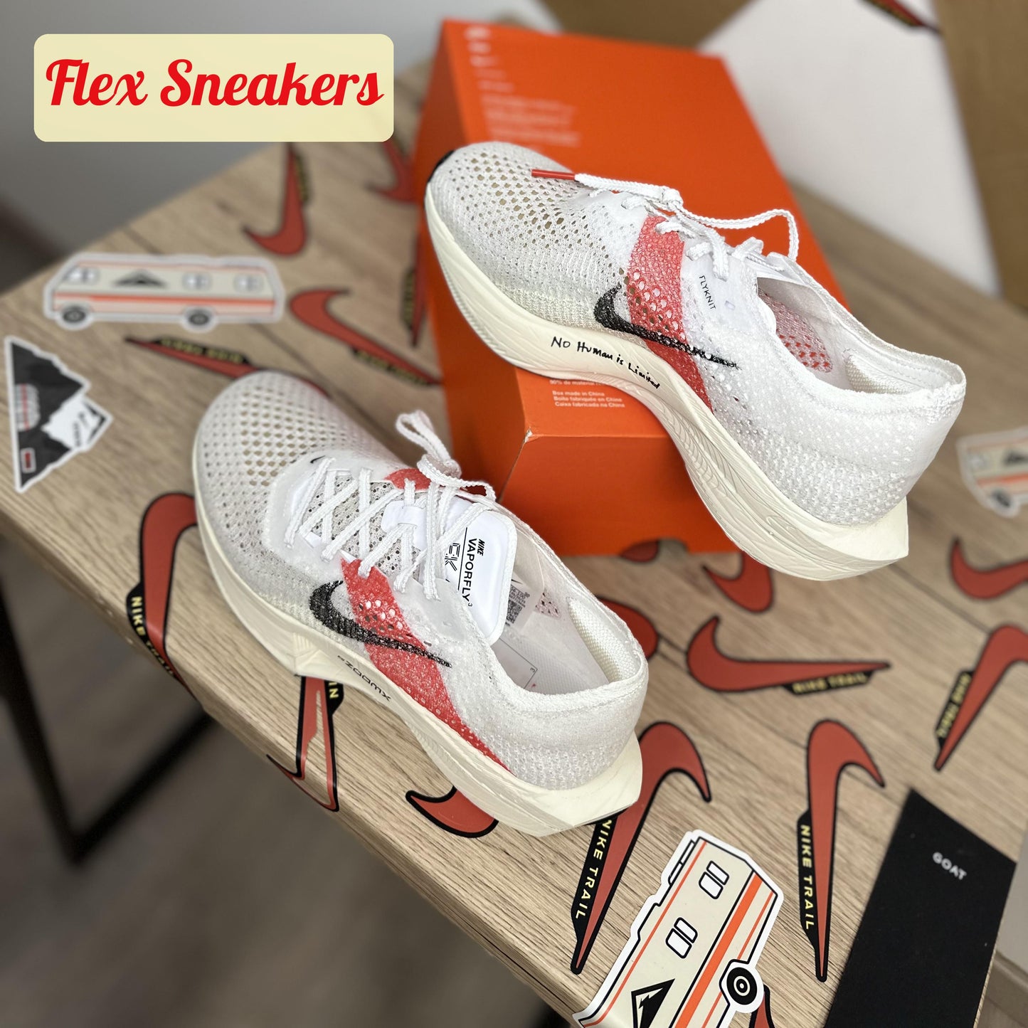 ZoomX Vaporfly Next% 3 EK White/Red