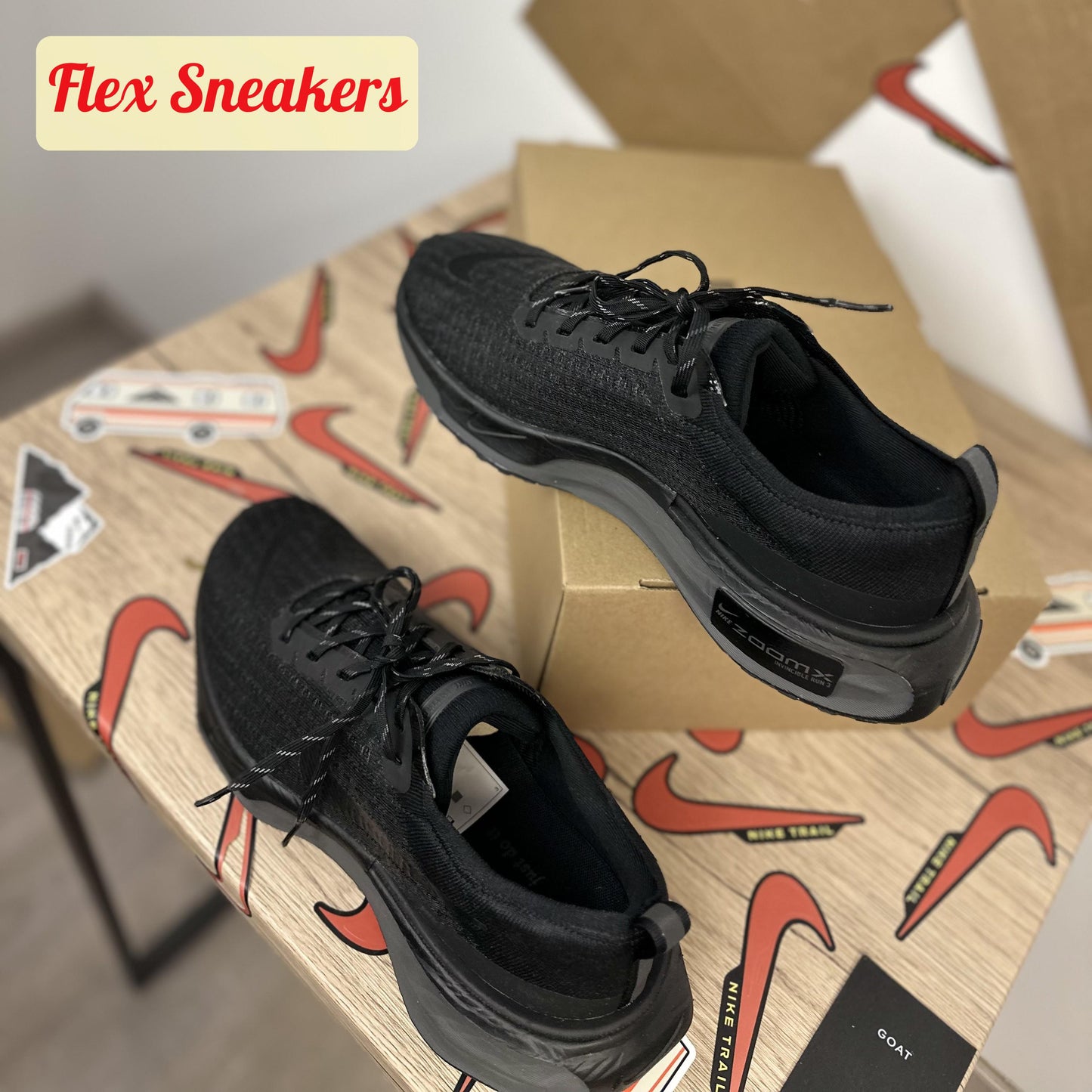 ZoomX Invincible Run FK 3 Black