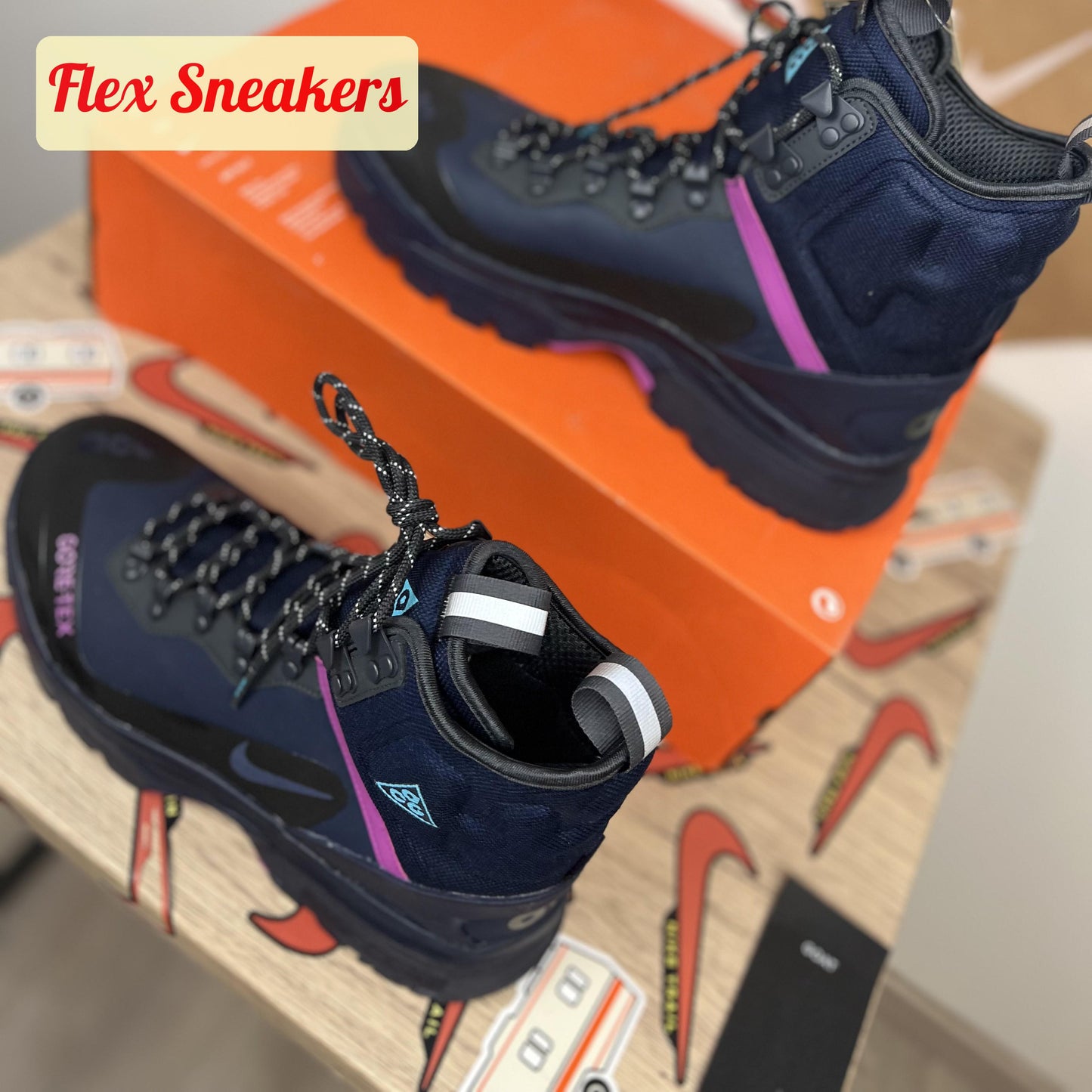ACG Zoom Gaiadome Gore-Tex Obsidian/Nebula