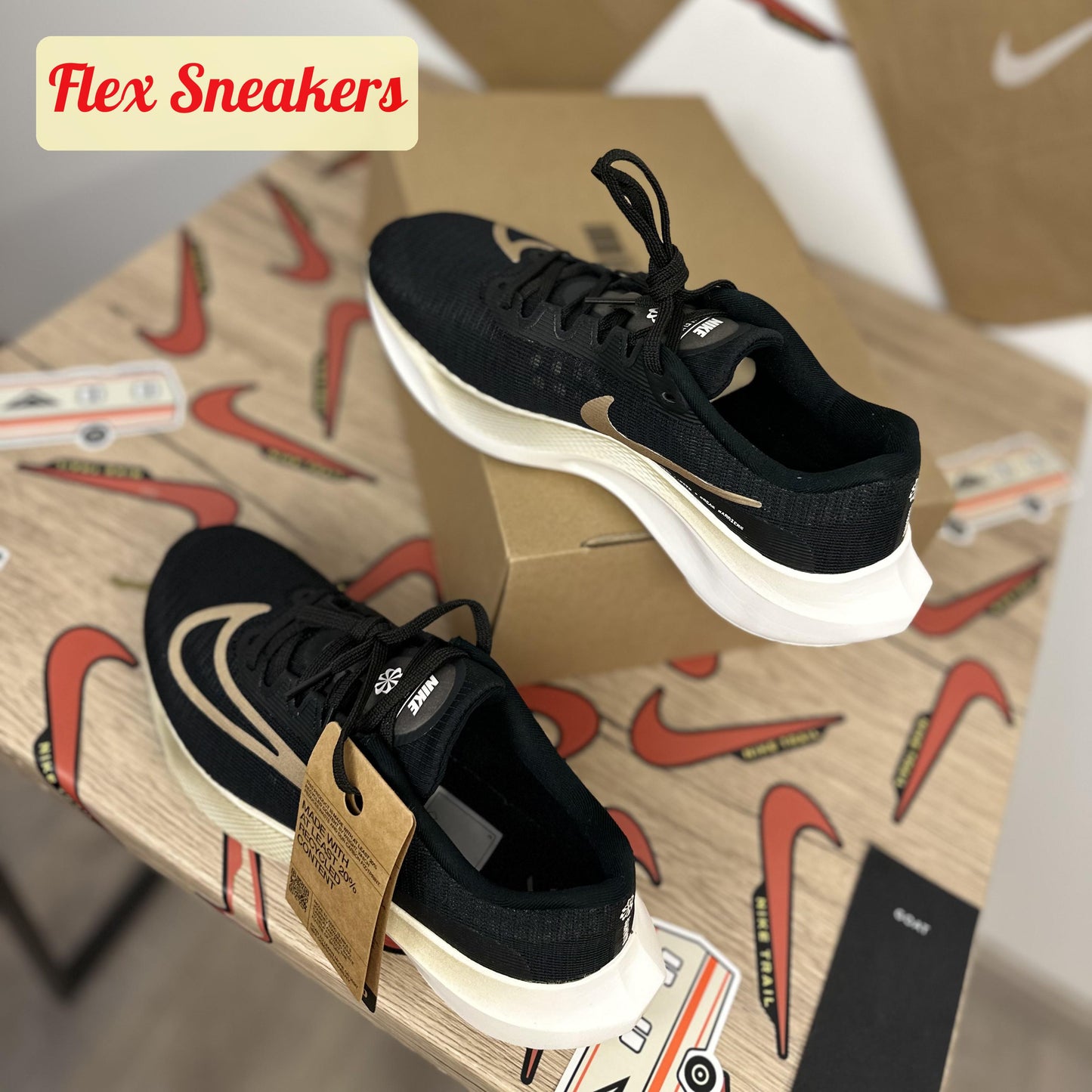 Zoom Fly 5 Black/Metallic-Gold
