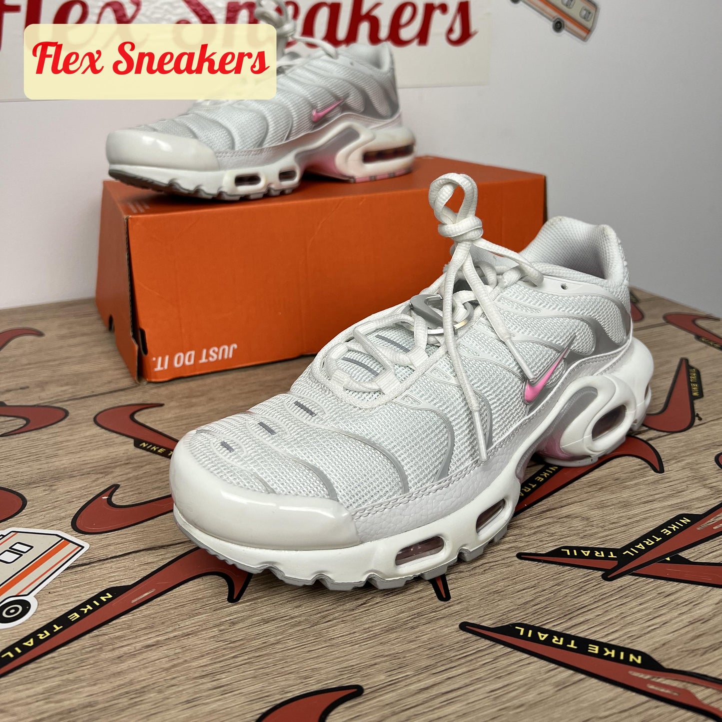 Air Max Plus Summit-White/Pink