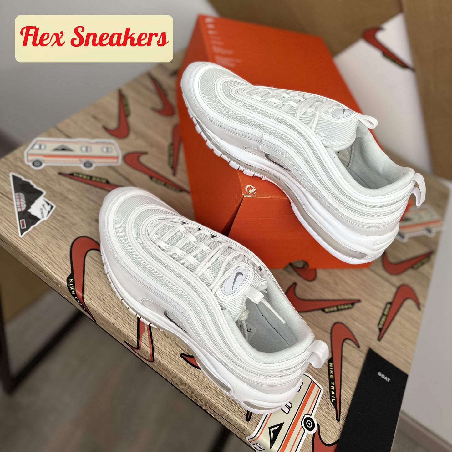 Nike Air Max 97 White/Wolf-Grey