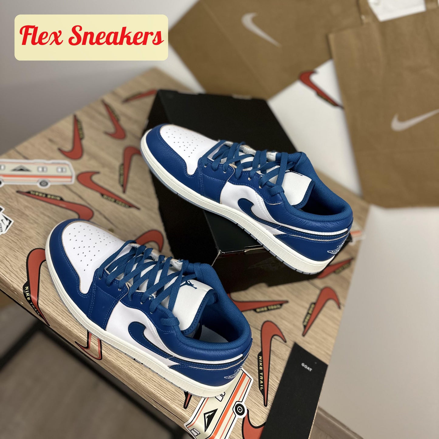 Air Jordan 1 Low SE Industrial-Blue