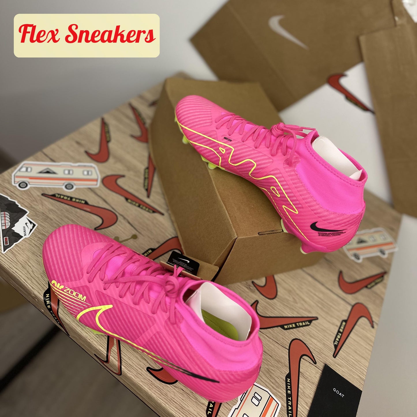Zoom Superfly 9 Academy FG/MG Pink
