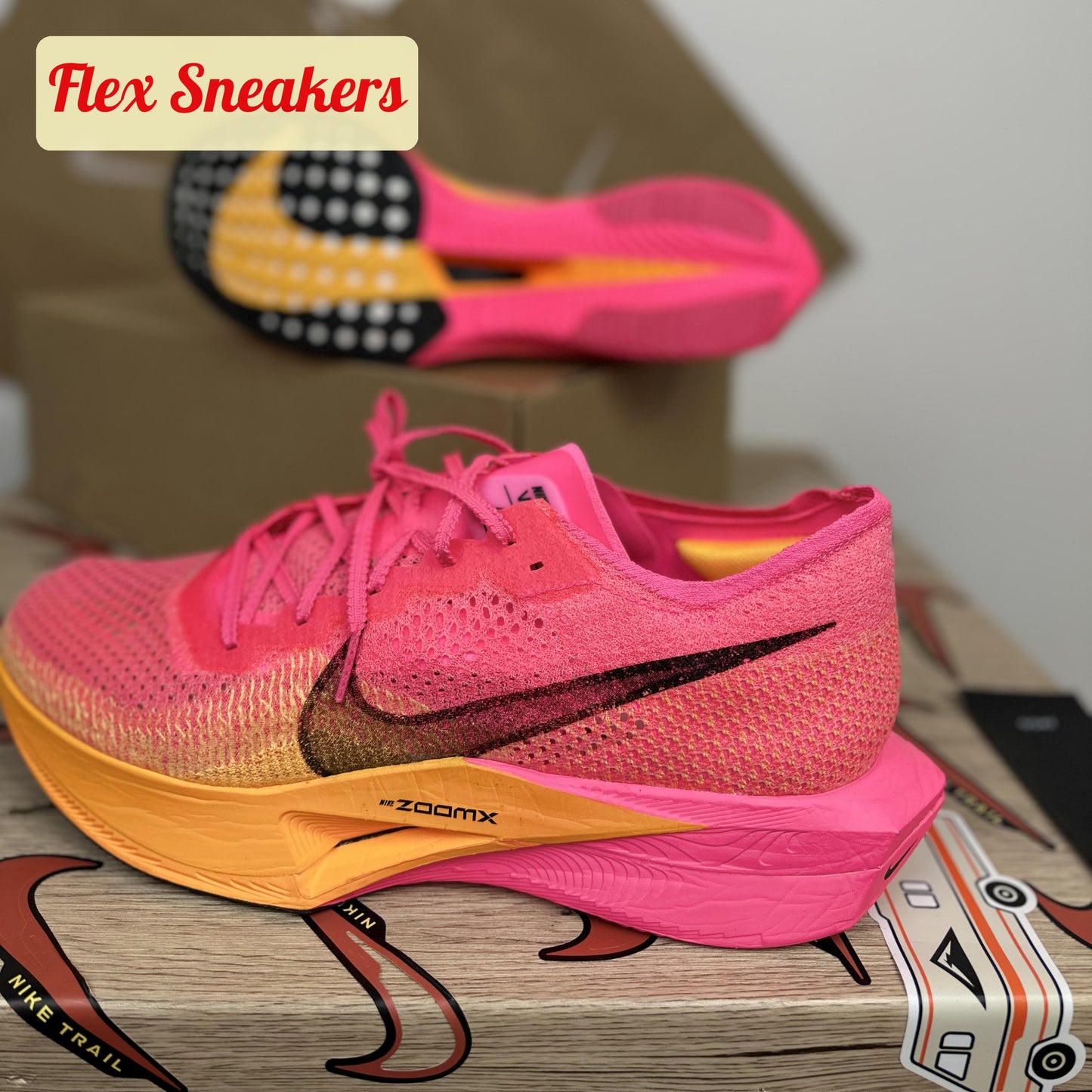 ZoomX Vaporfly Next% 3 Hyper-Pink