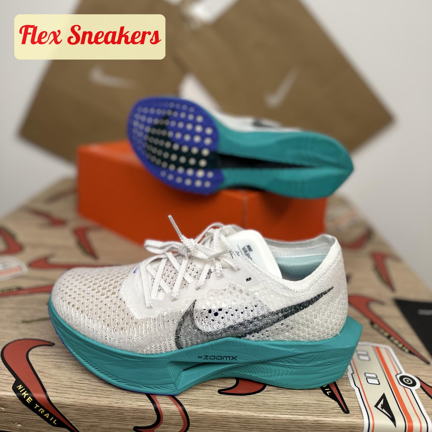 ZoomX Vaporfly Next% 3 Deep-Jungle