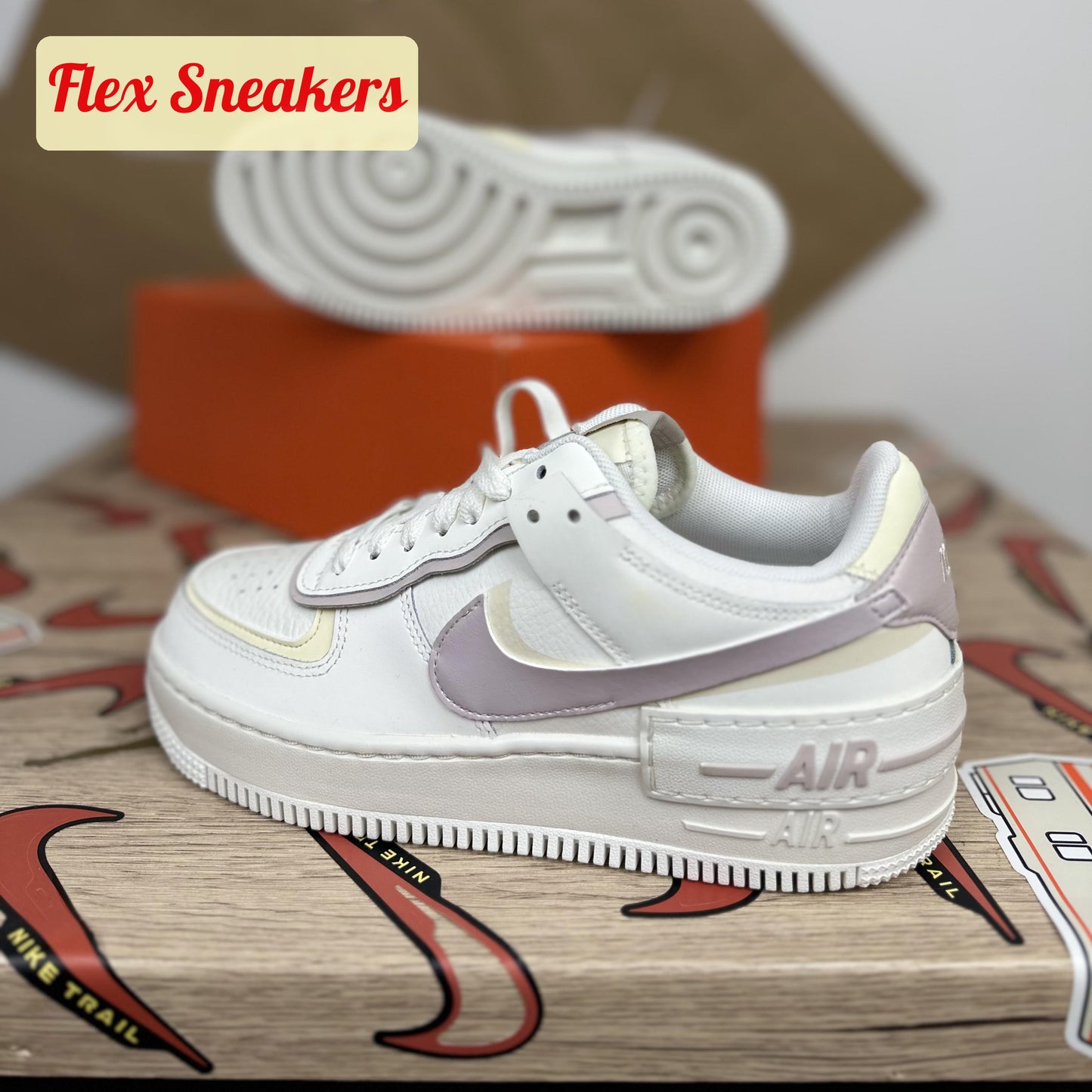 W Air Force 1 Shadow Sail/Platinum-Violet