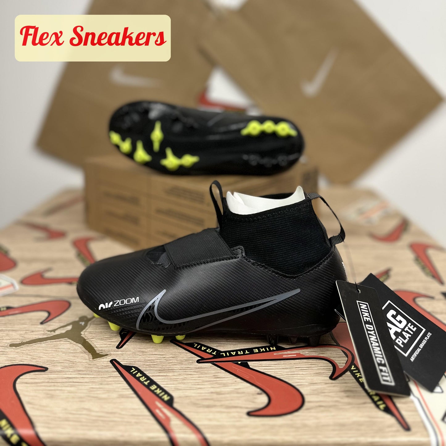 JR Zoom Superfly 9 Academy AG Black