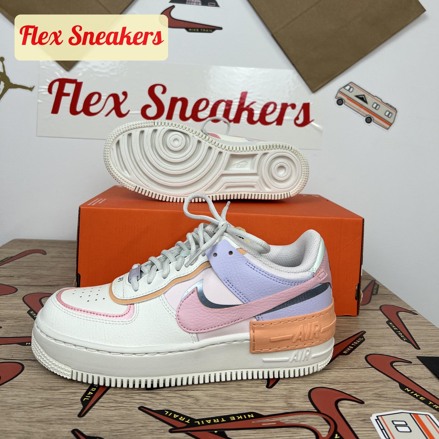 AF1 Shadow Pink-Glaze
