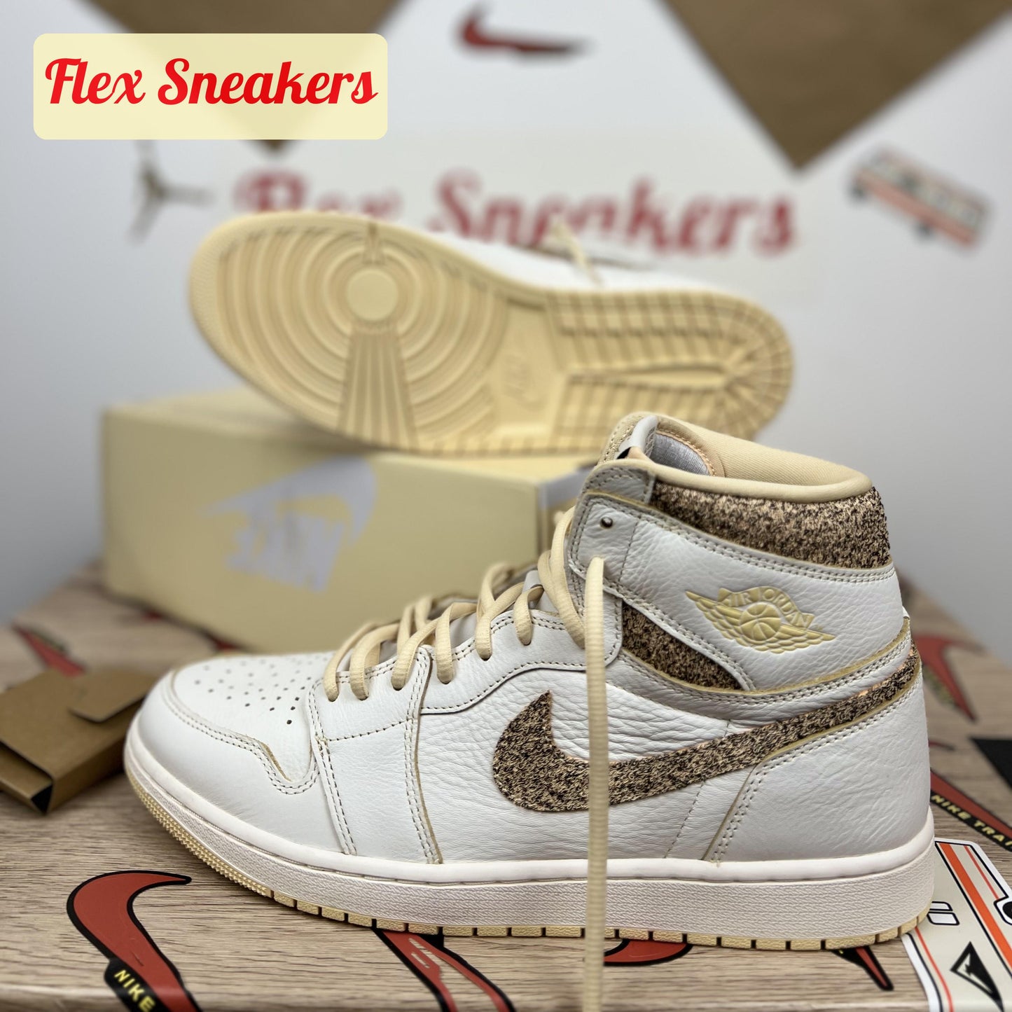 Air Jordan 1 Retro High OG Craft Vibrations Of Naija