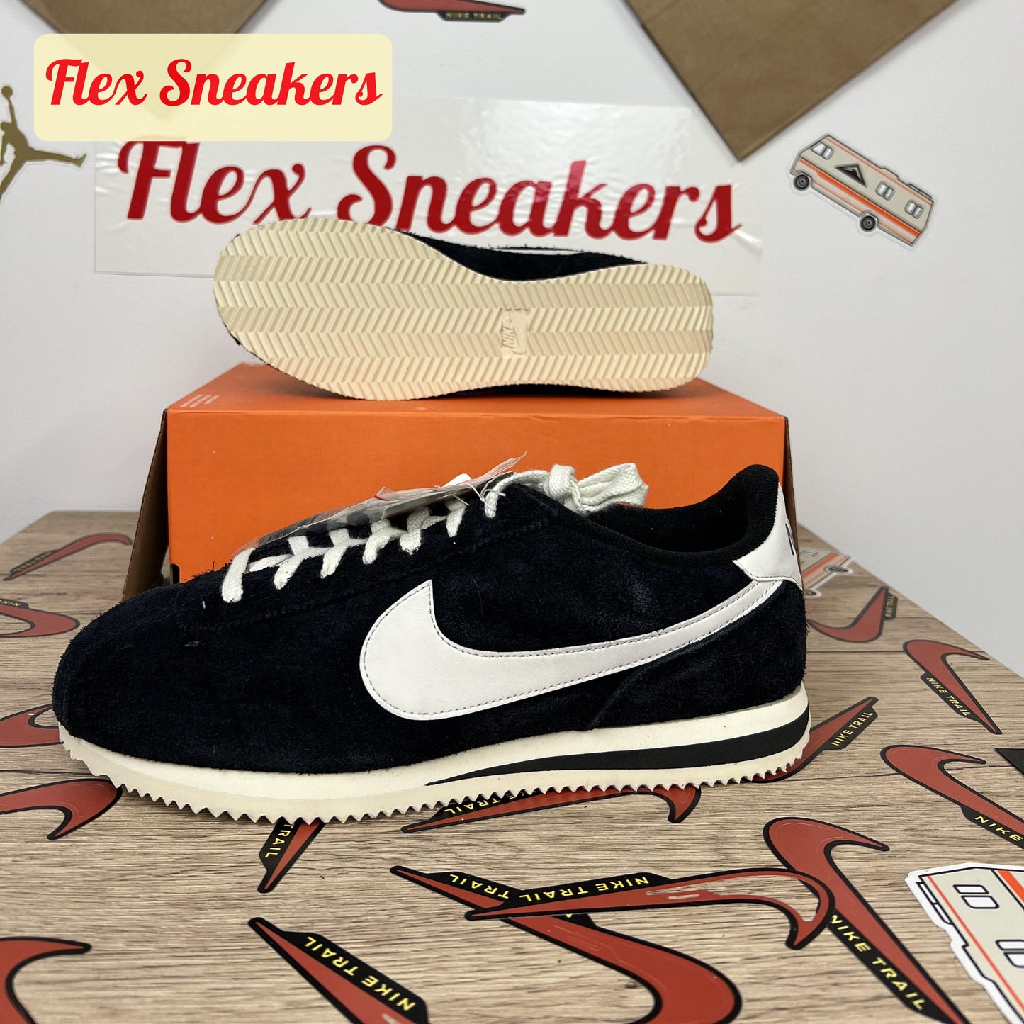 Cortez Vintage Black/White