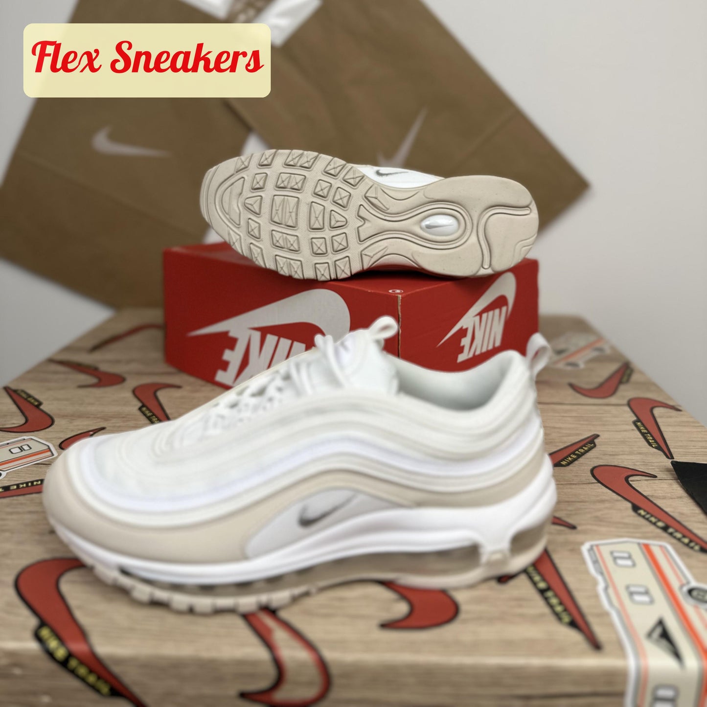 Air Max 97 (GS) Summit-White