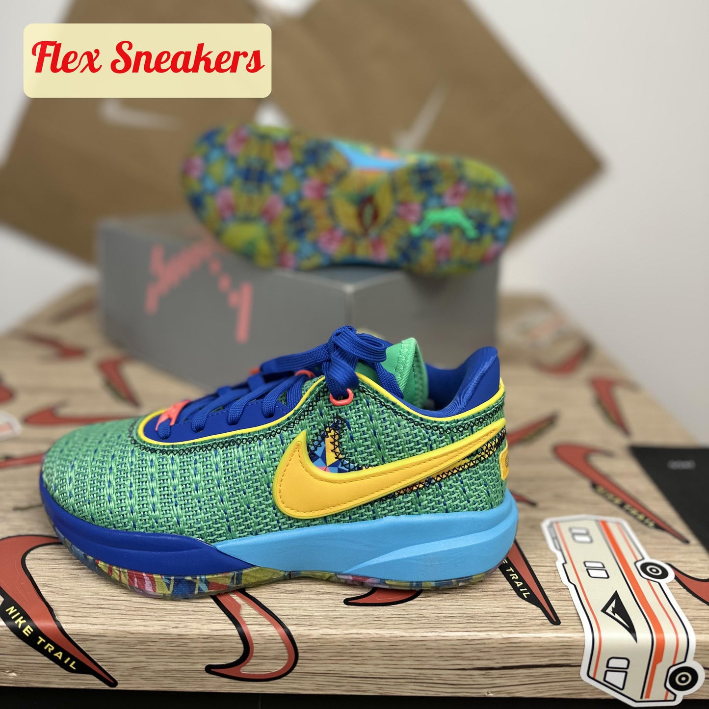 LeBron XX SE (GS) Electric-Algae