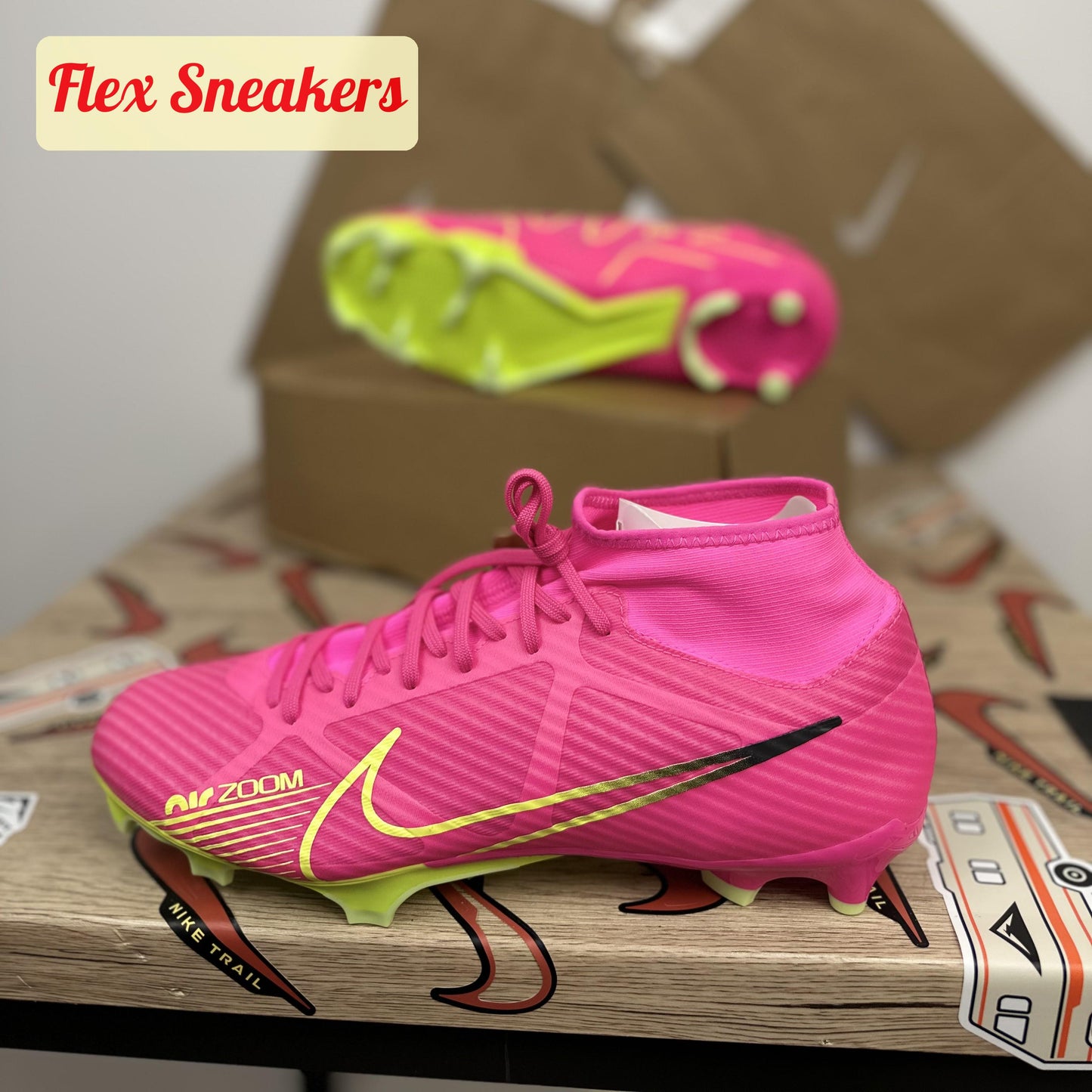 Zoom Superfly 9 Academy FG/MG Pink