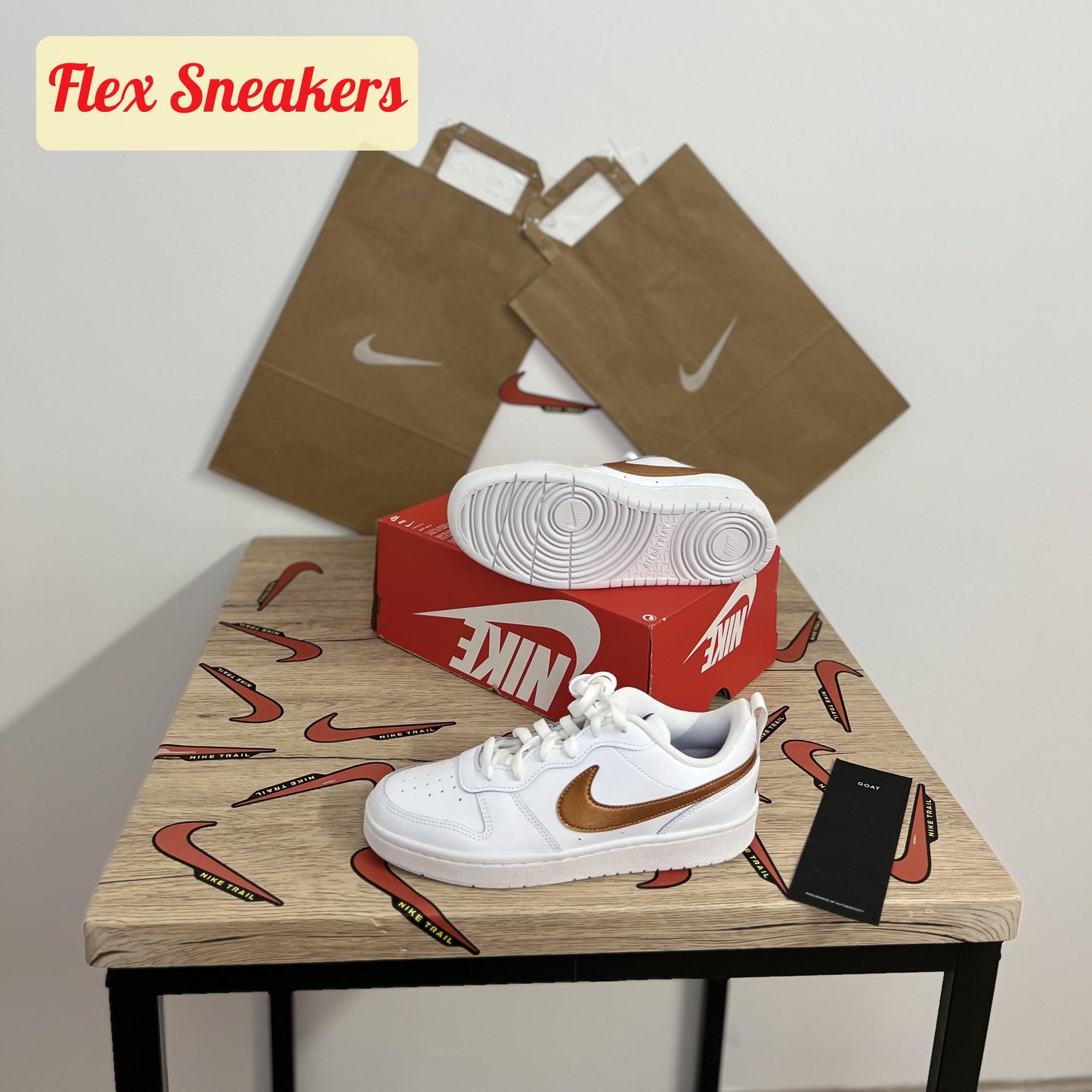 Court Borough Low 2 SE (GS) White/Copper