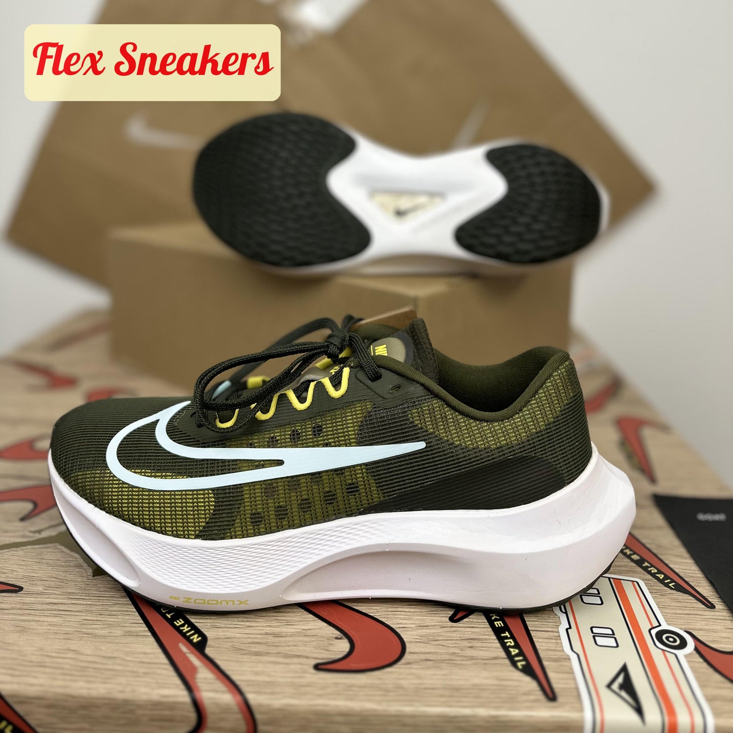 Zoom Fly 5 Cargo-Khaki