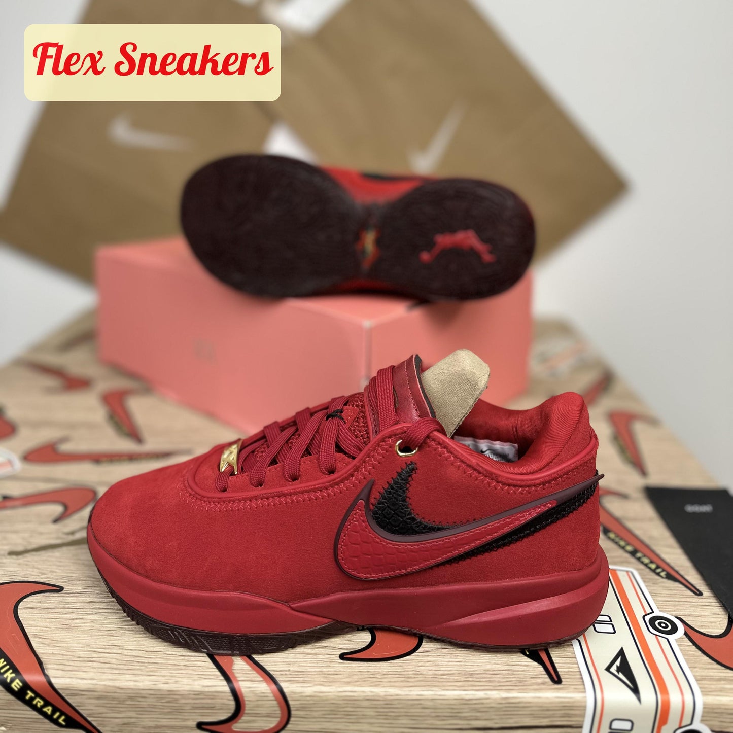 LeBron XX University-Red