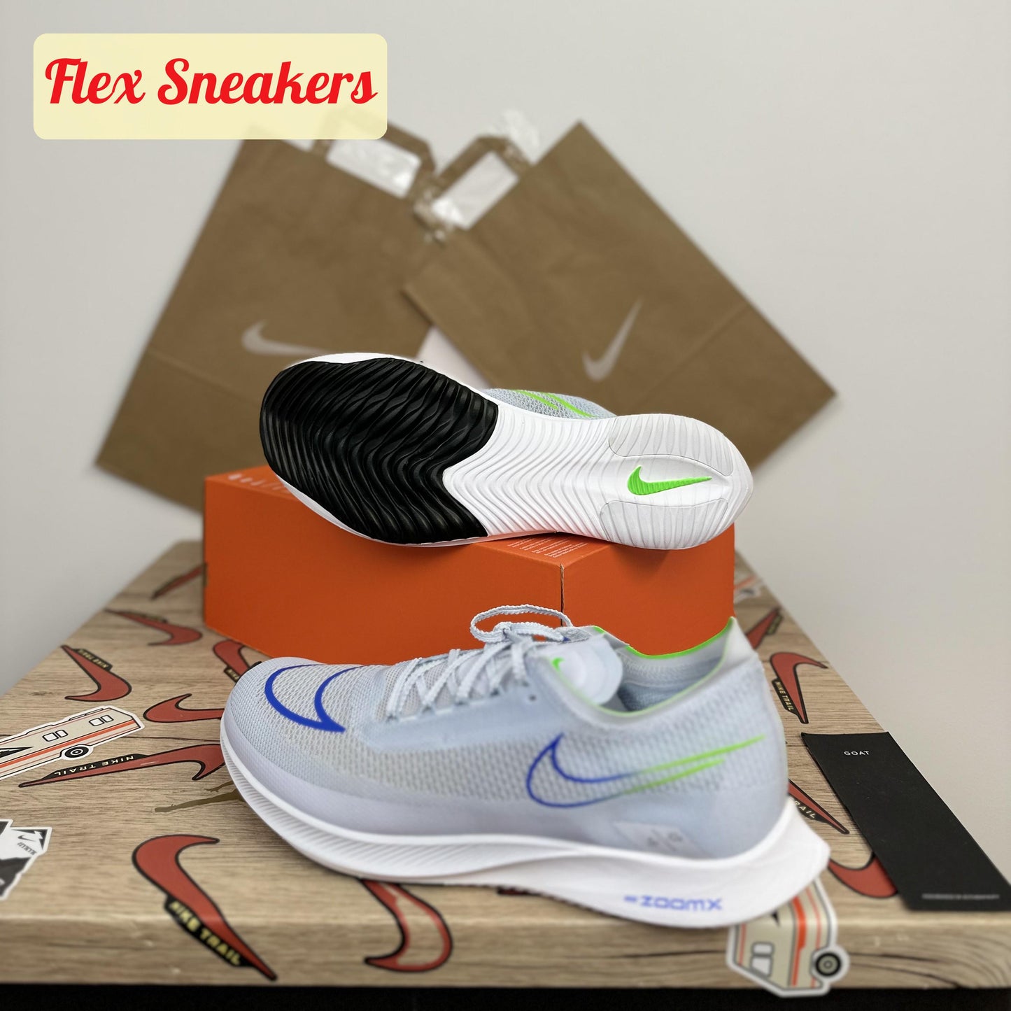 ZoomX Streakfly Grey/Green