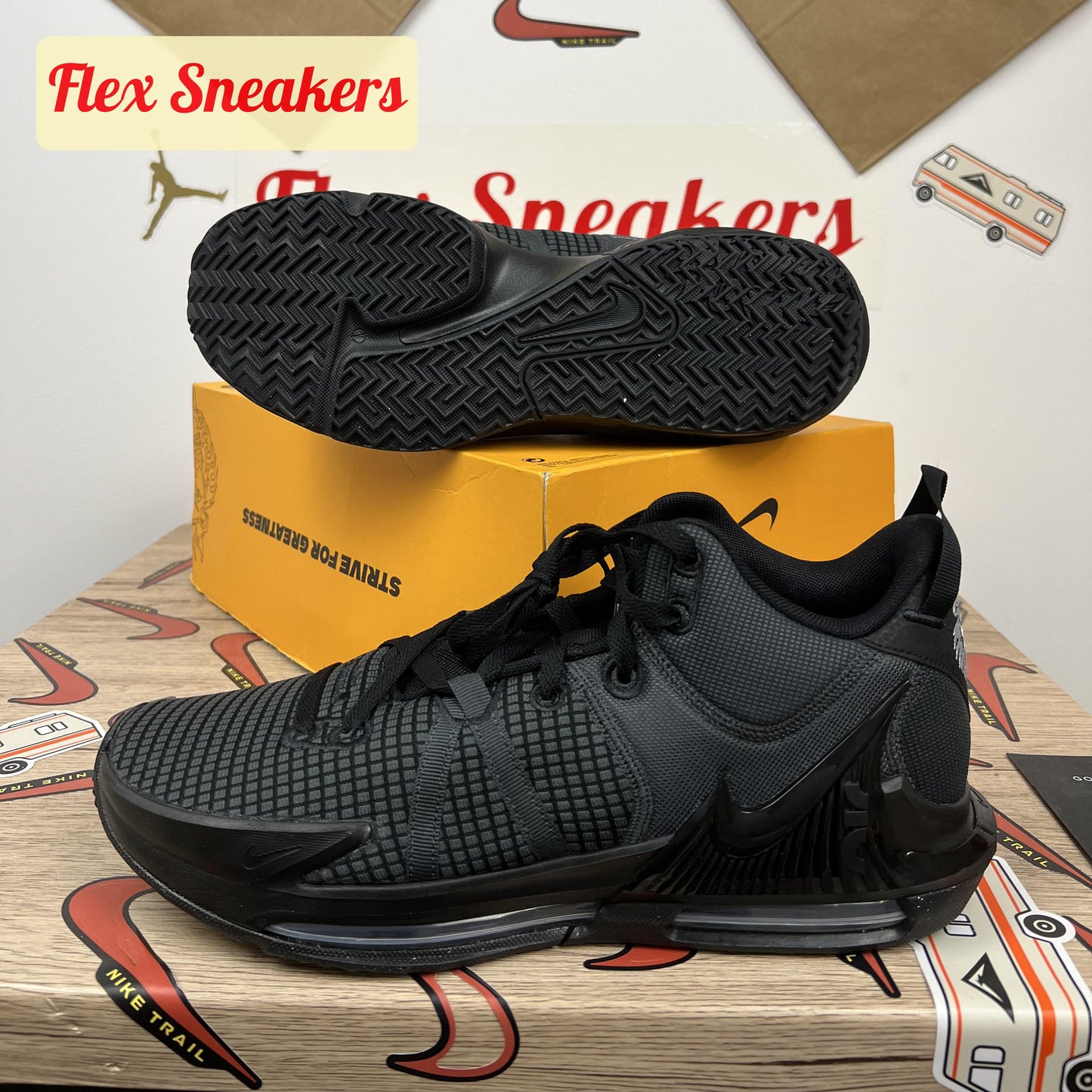 Lebron Witness VII Black