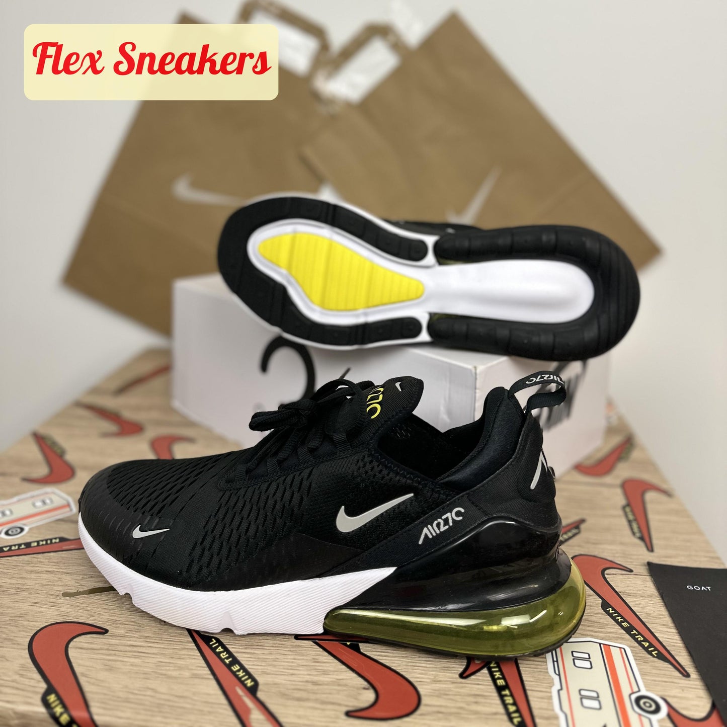 Air Max 270 Black/Smoke-Grey