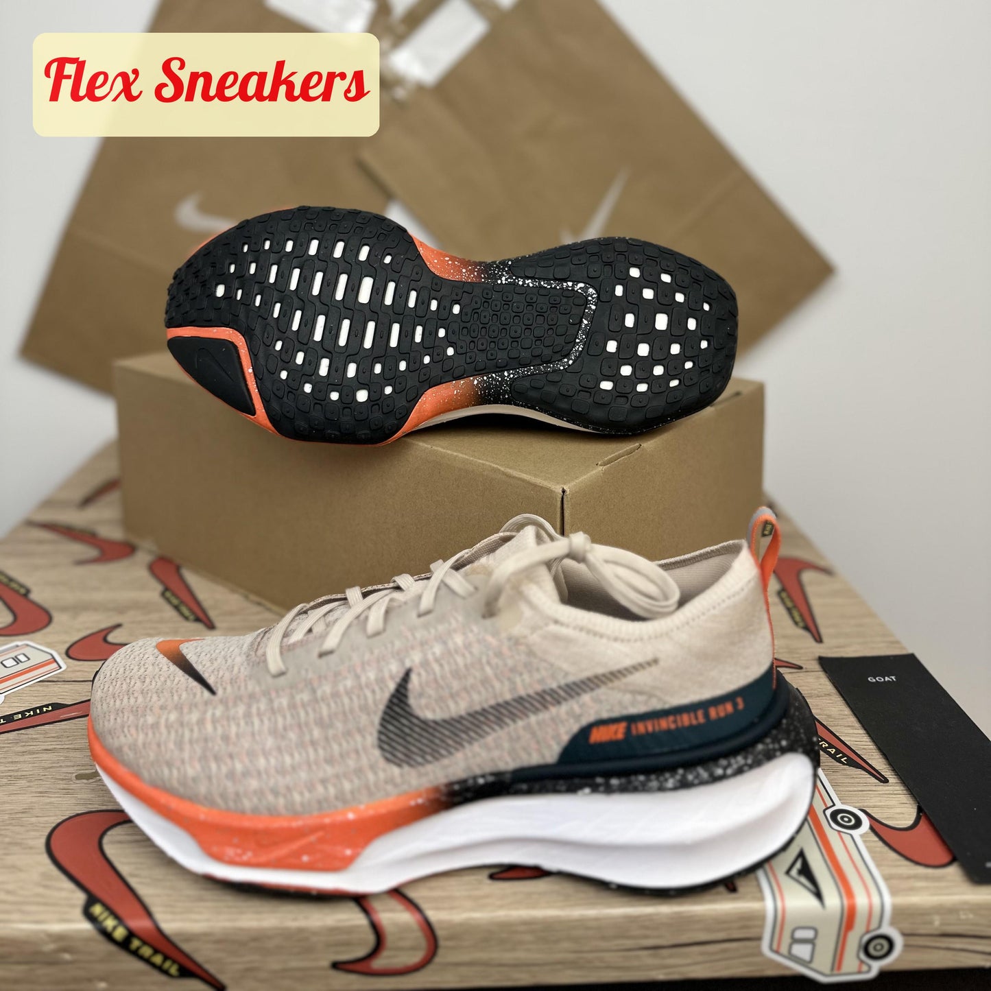 ZoomX Invincible Run FK3 Oatmeal
